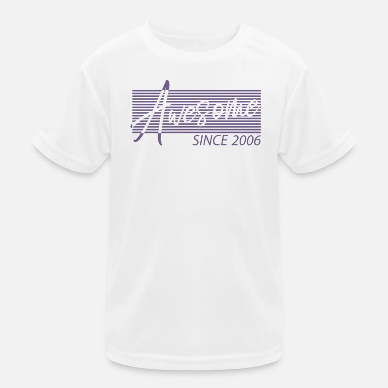Awesome Since 2006 Kids Functional T-Shirt