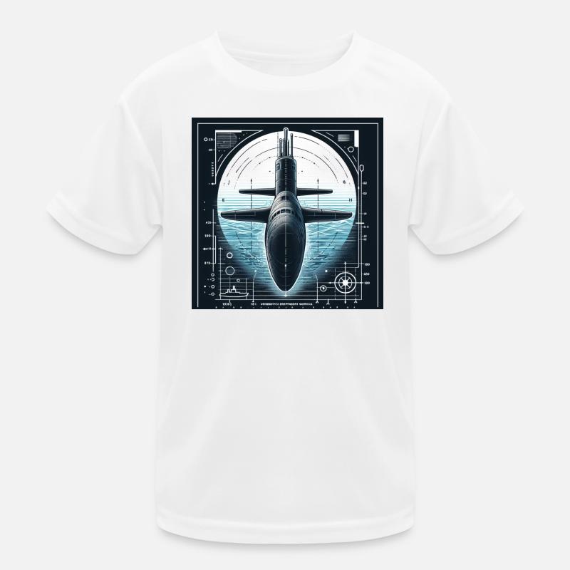 Submarine Kids Functional T-Shirt