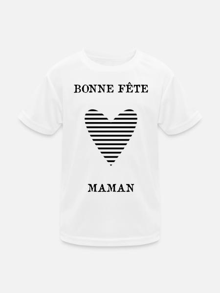 OMA. OMA. MUTTERTAG. ALLES GUTE ZUM GEBURTSTAG MAMI - Kinder Funktions-T-Shirt - Weiß - Vorne