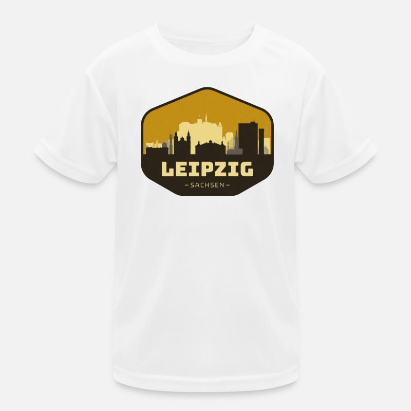 Leipzig Skyline Kids Functional T-Shirt