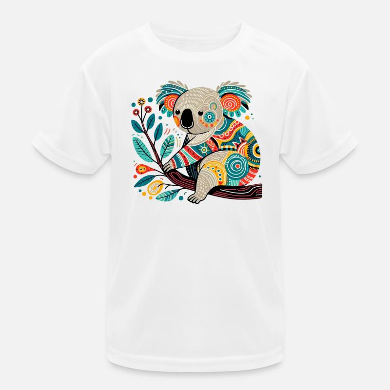 Koala Kinder Funktions-T-Shirt