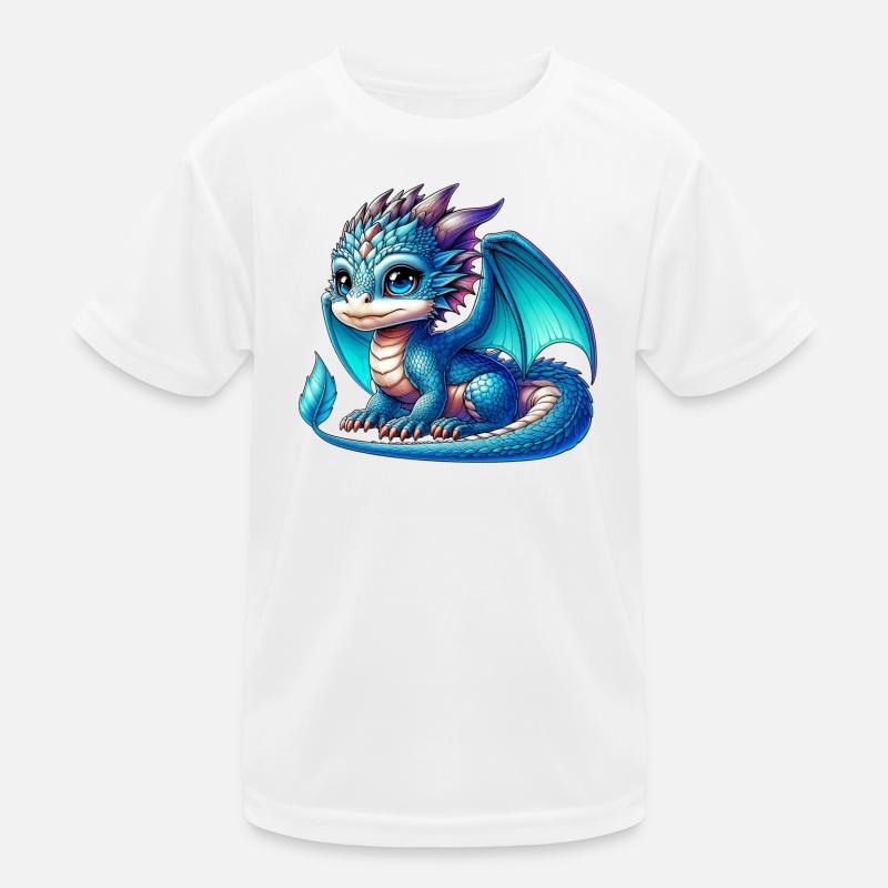 Drache Kinder Funktions-T-Shirt
