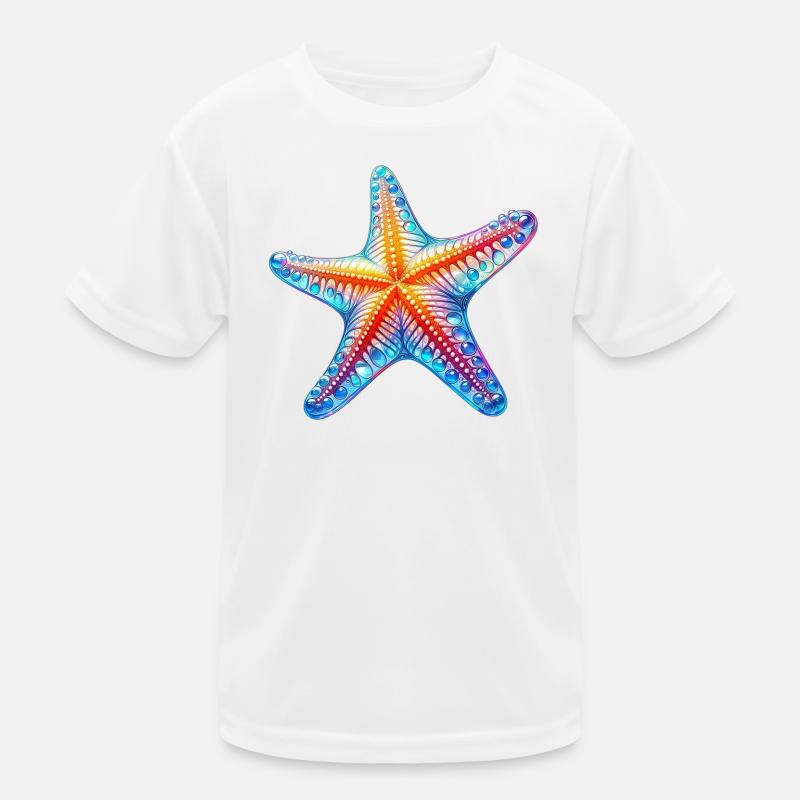 Seestern Kinder Funktions-T-Shirt