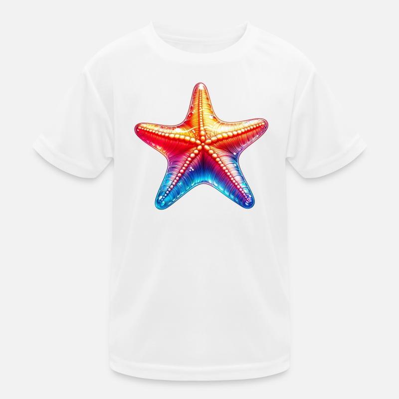 Seestern Kinder Funktions-T-Shirt