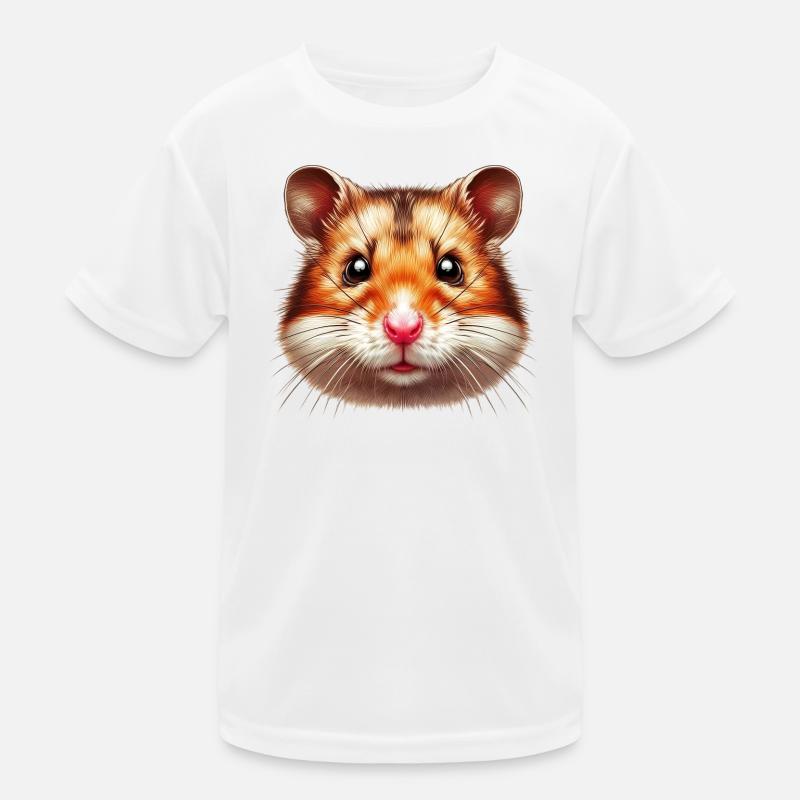 Hamster Kinder Funktions-T-Shirt