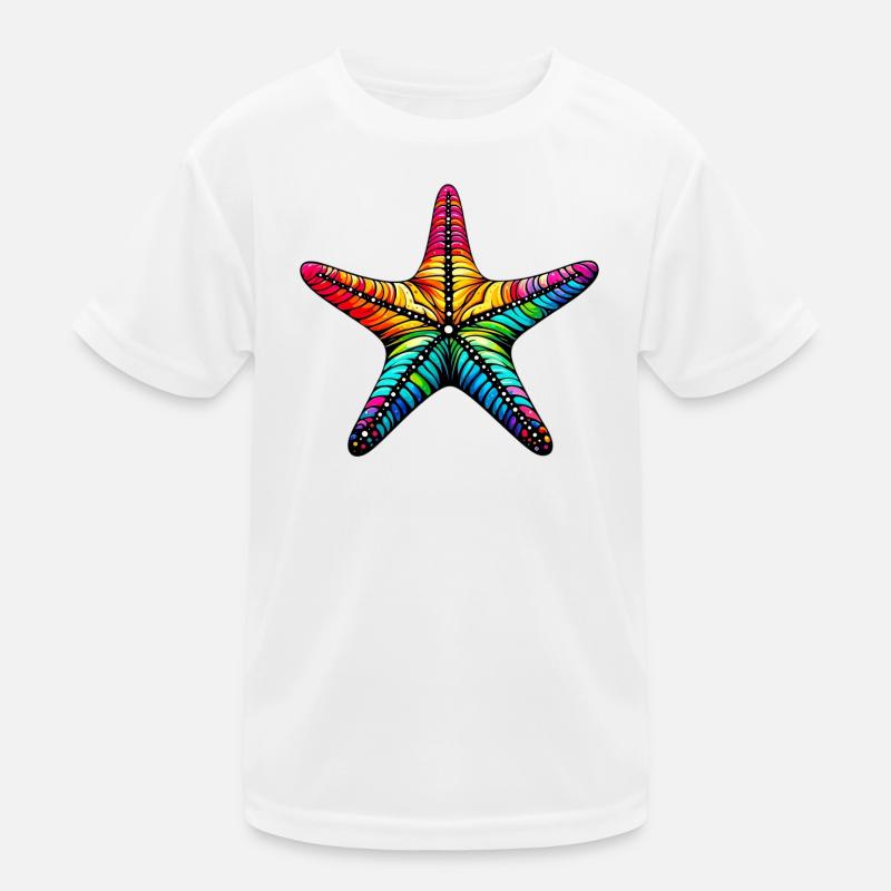 Seestern Kinder Funktions-T-Shirt