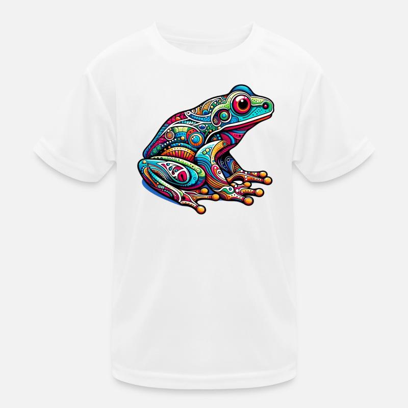 Frosch Kinder Funktions-T-Shirt