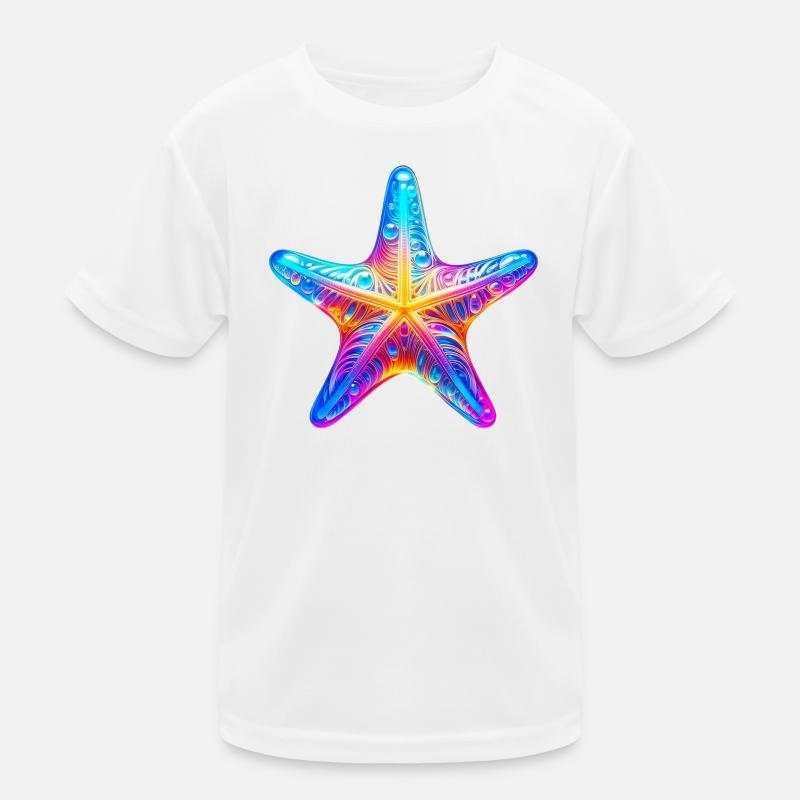 Seestern Kinder Funktions-T-Shirt