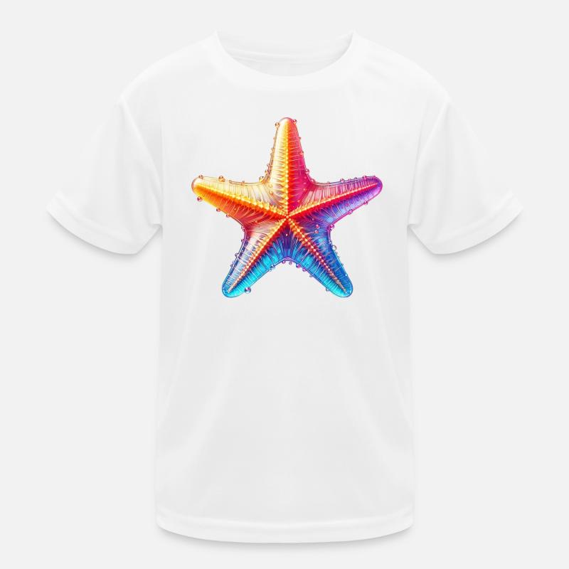 Seestern Kinder Funktions-T-Shirt