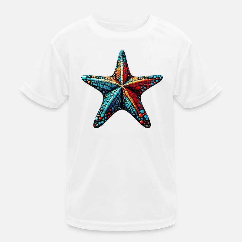 Seestern Kinder Funktions-T-Shirt