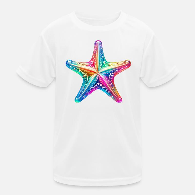 Seestern Kinder Funktions-T-Shirt