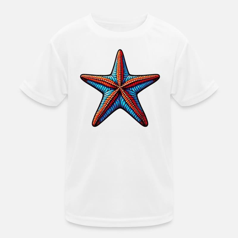 Seestern Kinder Funktions-T-Shirt