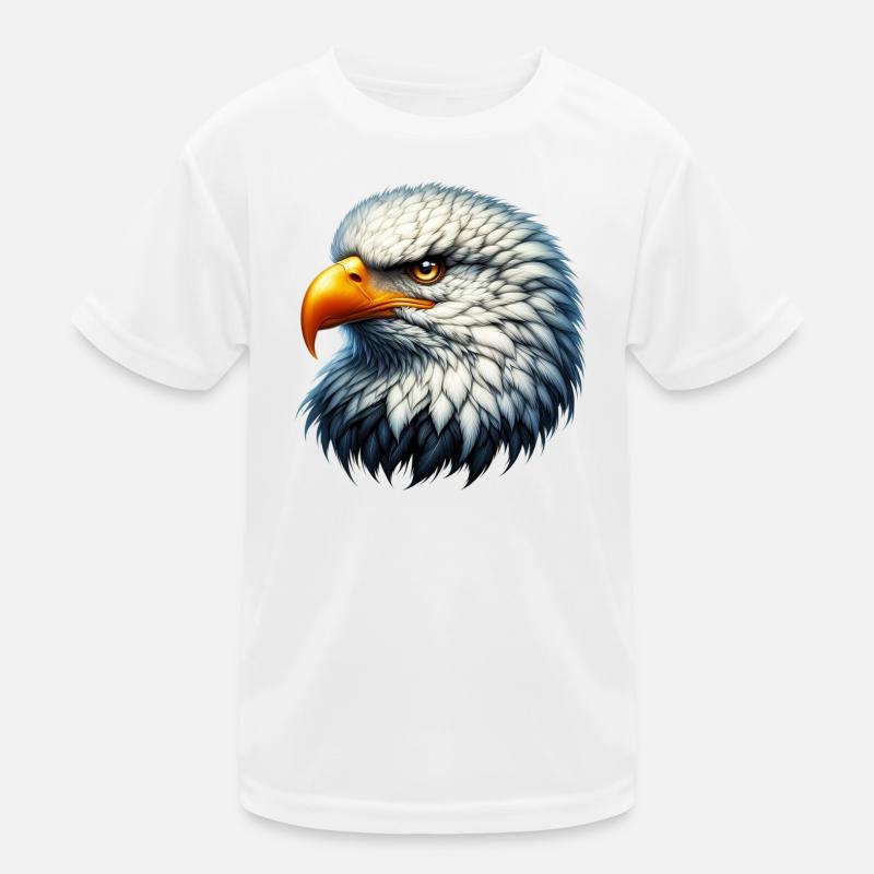 Adler Kinder Funktions-T-Shirt