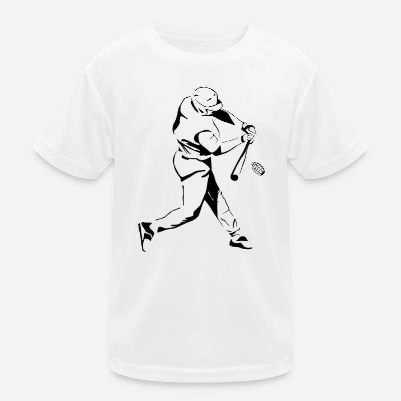 baseball humour T-shirt sport Enfant