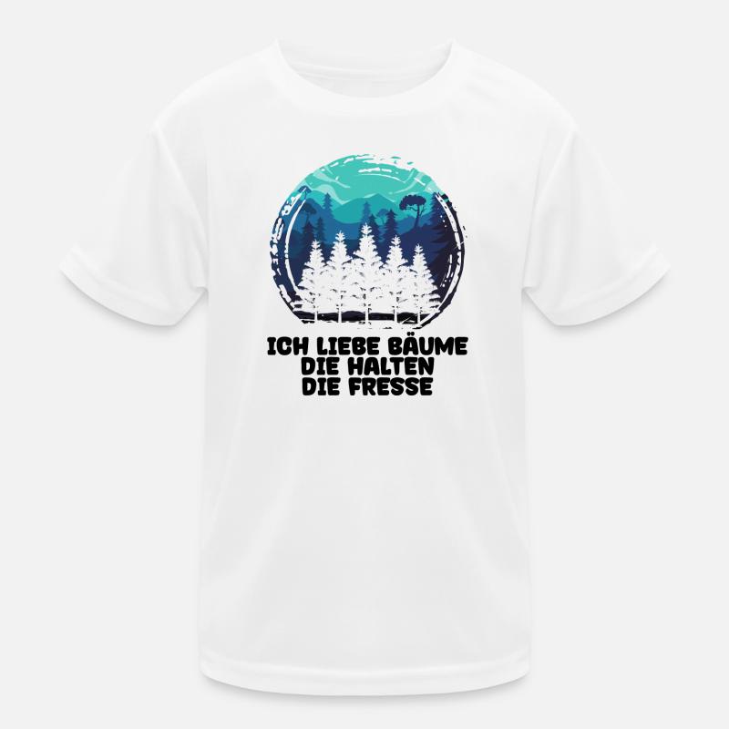 Forestry Statement Tree Lumberjack Wood Woodwork Kids Functional T-Shirt