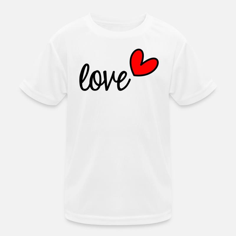 LIEBE Kinder Funktions-T-Shirt
