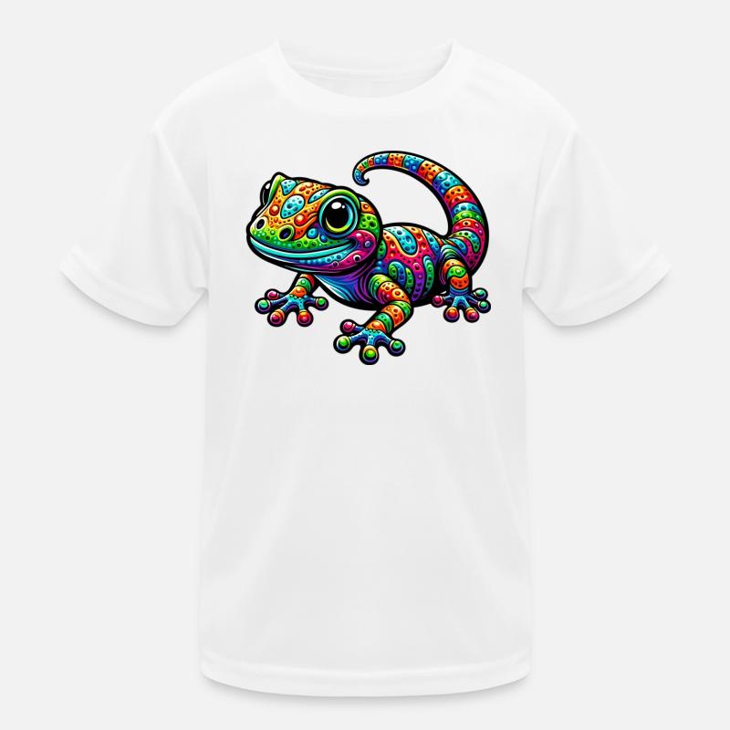 Gecko Kinder Funktions-T-Shirt