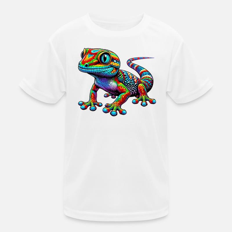 Gecko Kinder Funktions-T-Shirt