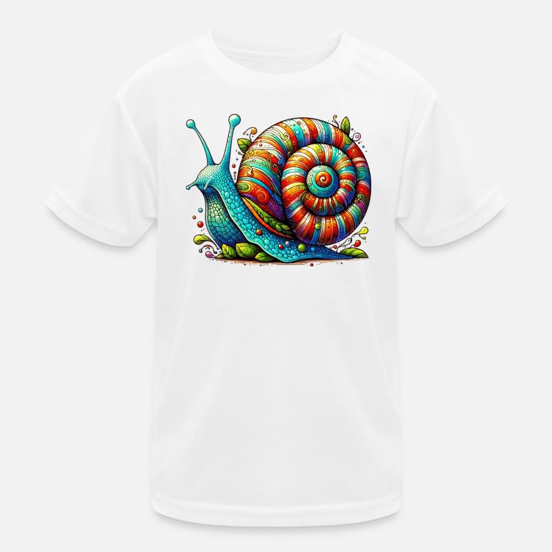 Snail Kids Functional T-Shirt