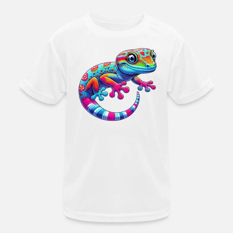 Gecko Kinder Funktions-T-Shirt