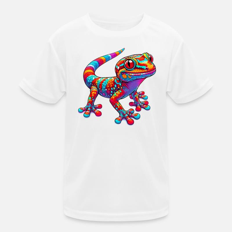 Gecko Kinder Funktions-T-Shirt