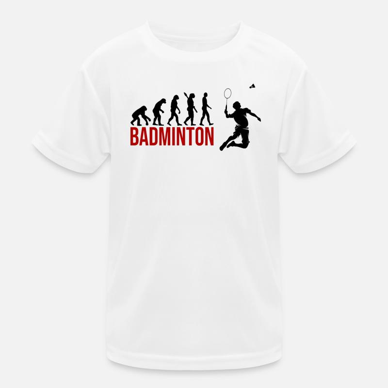 Evolution Badminton Kinder Funktions-T-Shirt