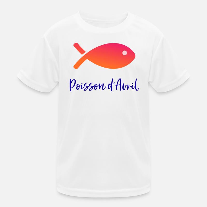 FISH. APRIL FOOL Kids Functional T-Shirt