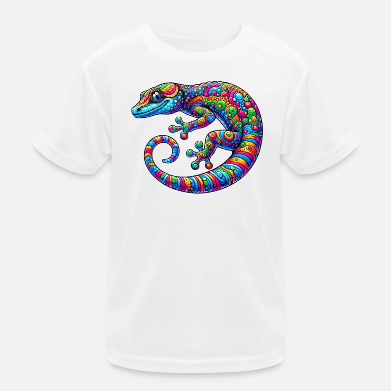Gecko Kinder Funktions-T-Shirt