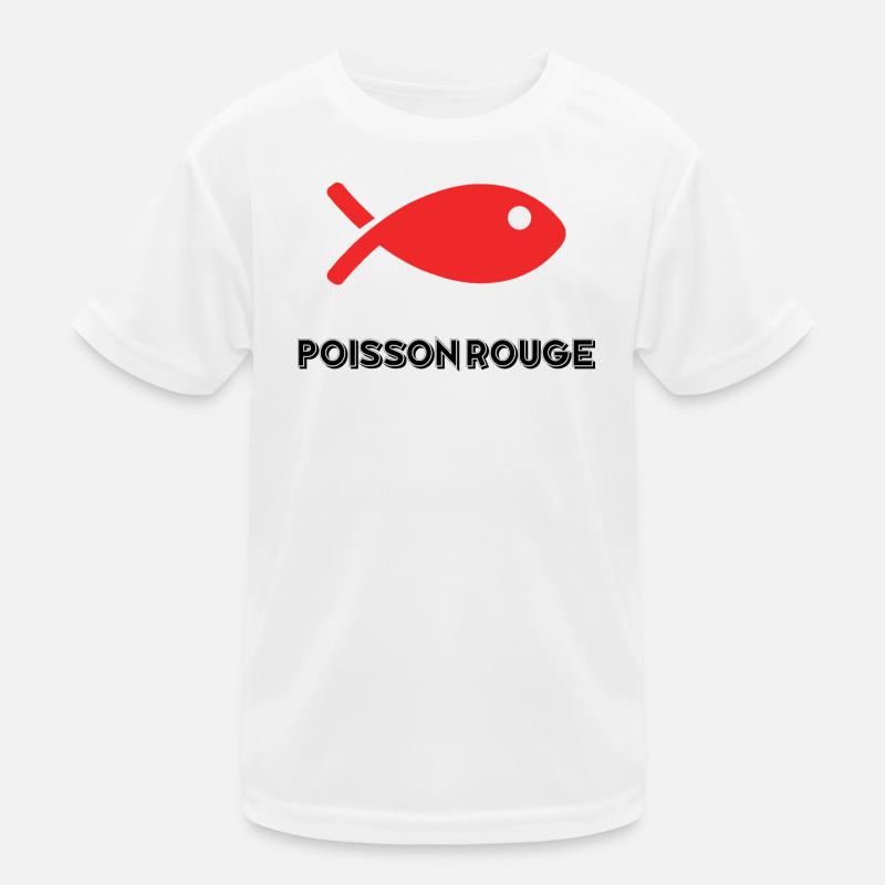 POISSON. MEMOIRE. POISSON D'AVRIL T-shirt sport Enfant