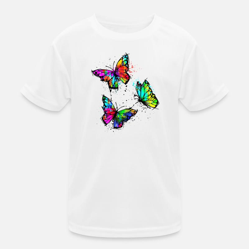 Street Art, Butterfly, Art, Graffiti Kids Functional T-Shirt