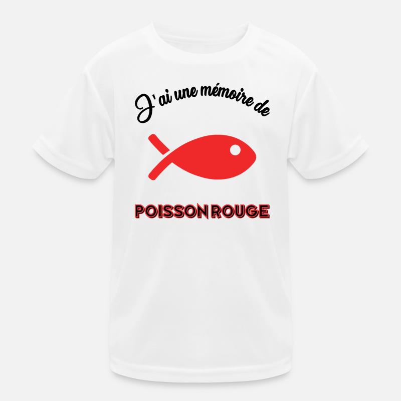 FISCH. GEDÄCHTNIS Kinder Funktions-T-Shirt