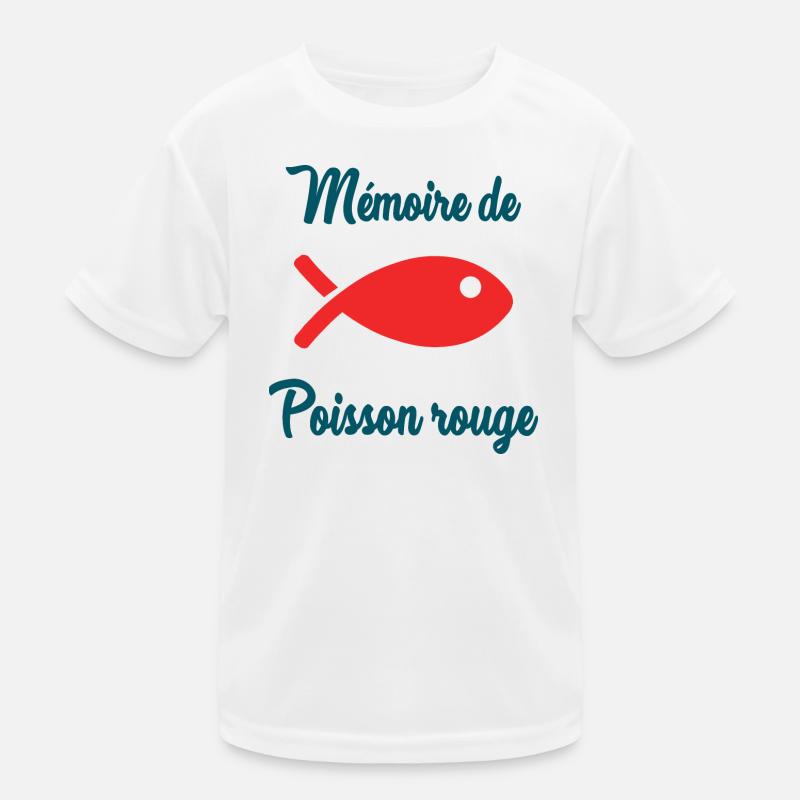 GOLDFISH. FISH. MEMORY Kids Functional T-Shirt