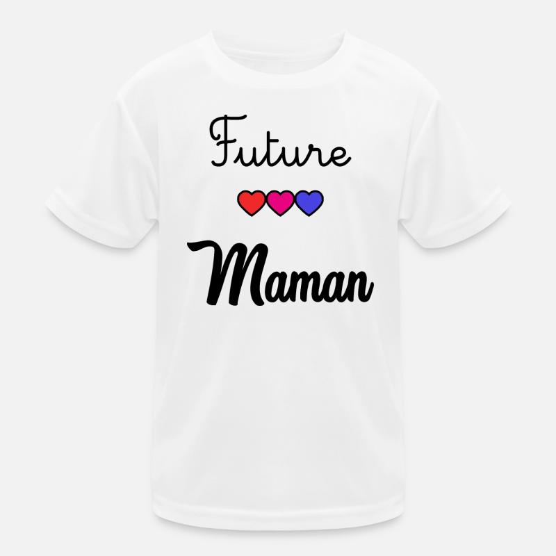 WERDENDE MAMA Kinder Funktions-T-Shirt