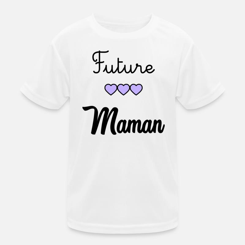WERDENDE MAMA Kinder Funktions-T-Shirt