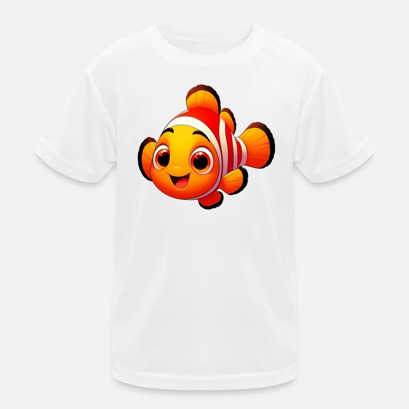 Clownfisch Kinder Funktions-T-Shirt
