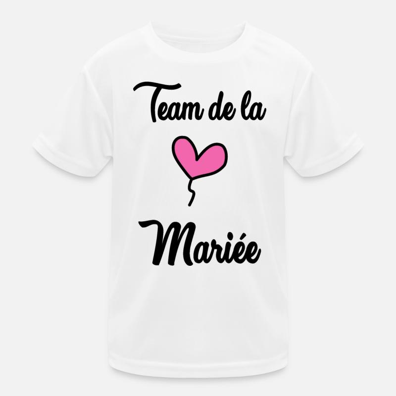 TEAM BRIDAL Kids Functional T-Shirt