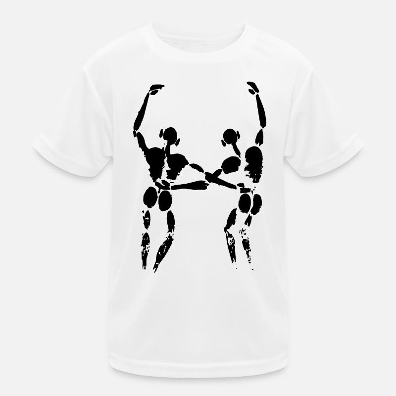 Zwei Freunde Kinder Funktions-T-Shirt