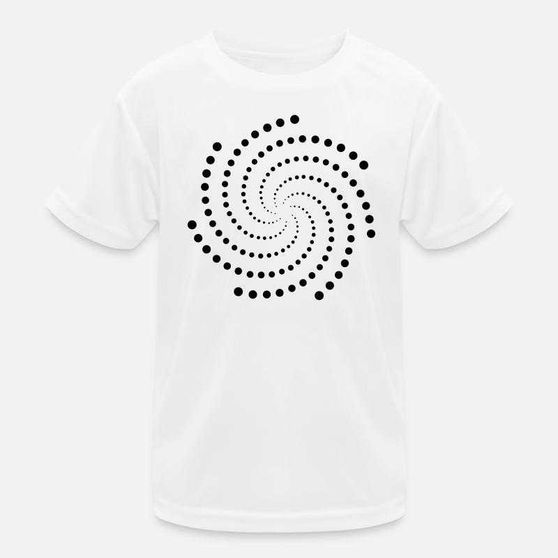 Tourbillon de points T-shirt sport Enfant