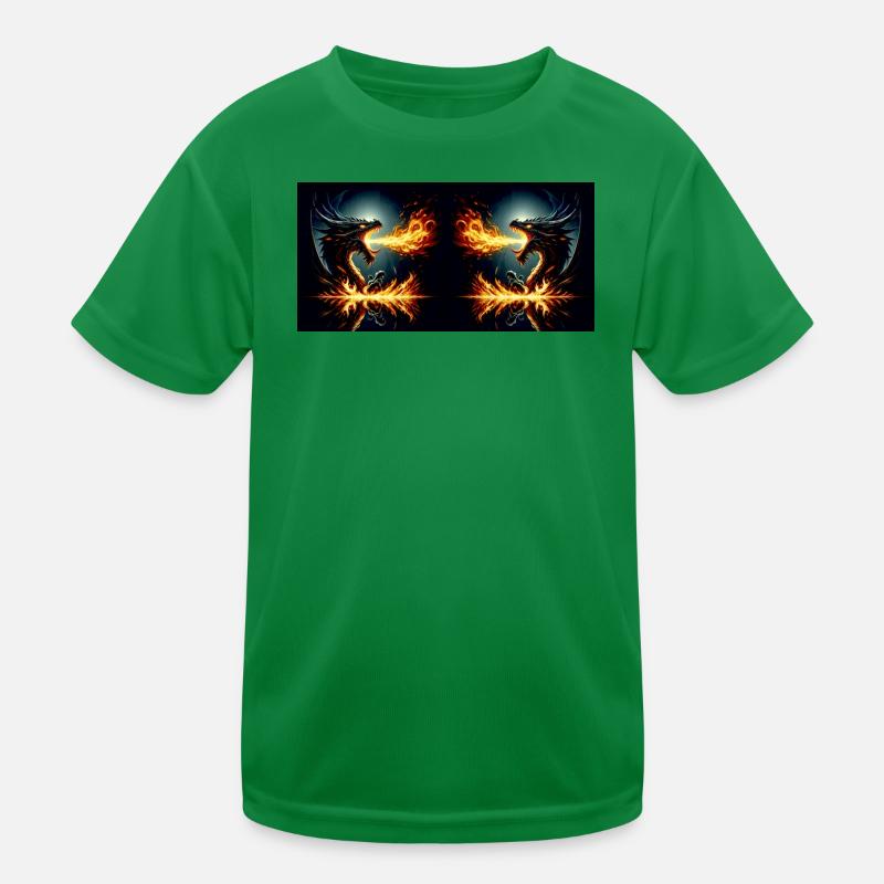 Flamenkampf Kinder Funktions-T-Shirt