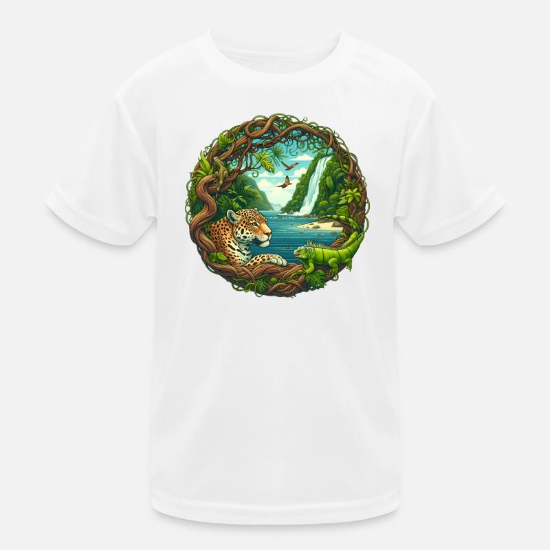 Inselparadies Kinder Funktions-T-Shirt