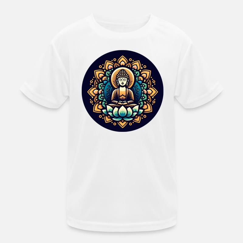 Le repos du Bouddha T-shirt sport Enfant