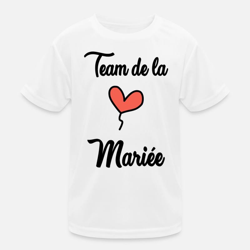 TEAM BRIDAL Kids Functional T-Shirt