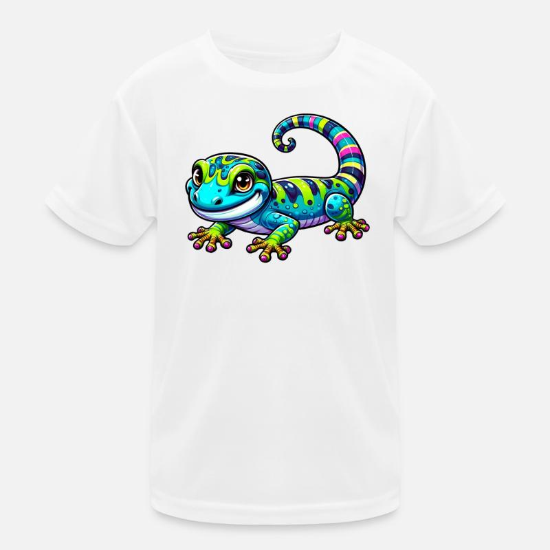 Gecko Kinder Funktions-T-Shirt
