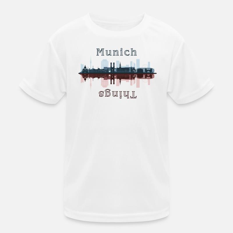 München Dinge Kinder Funktions-T-Shirt