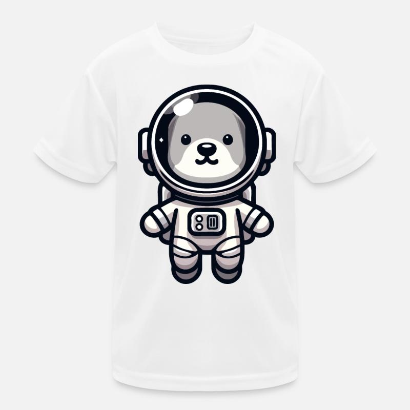 Space Paws: Der Astro-Welpe Kinder Funktions-T-Shirt