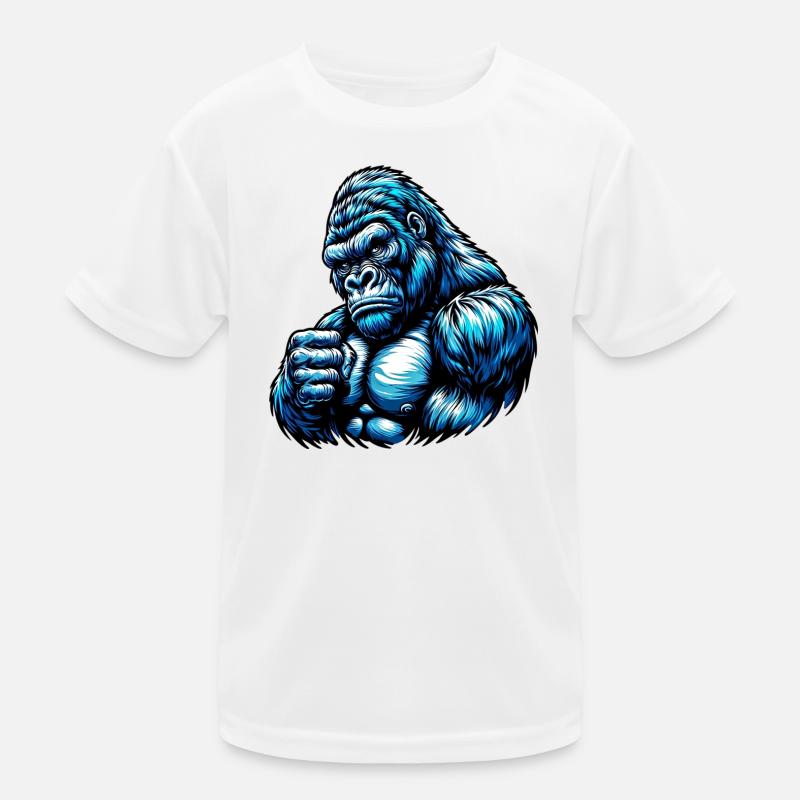 Gorilla Kinder Funktions-T-Shirt