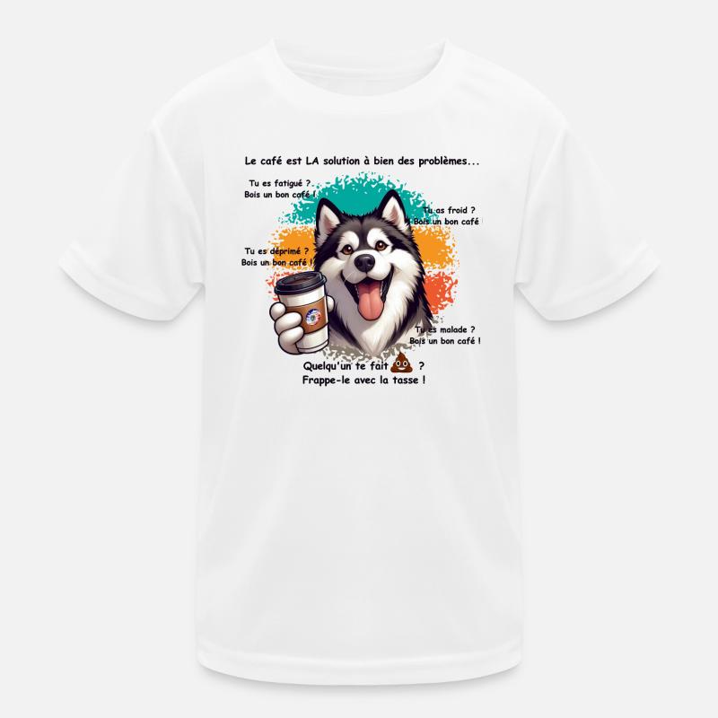 Coffee Kids Functional T-Shirt