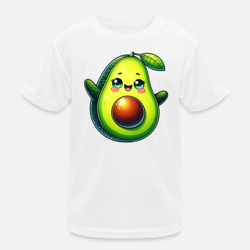 Avocado Kinder Funktions-T-Shirt