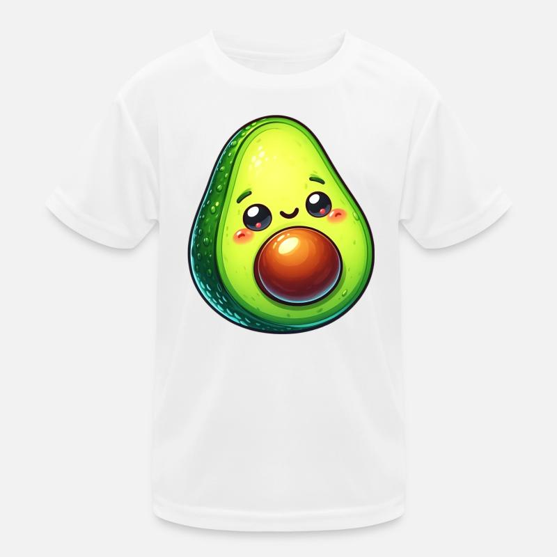 Avocado Kinder Funktions-T-Shirt