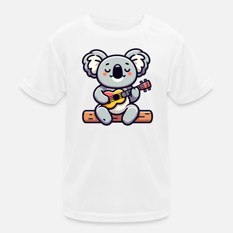 Koala Chords: Der Eukalyptus-Melodiker Kinder Funktions-T-Shirt